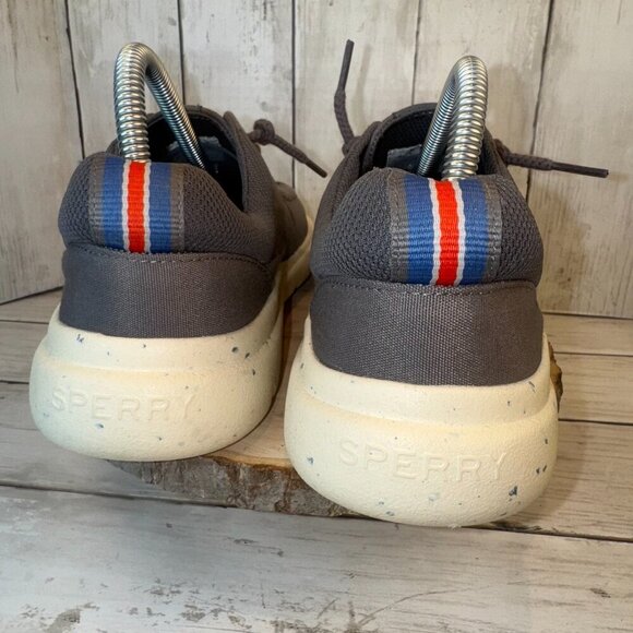 Sperry Women's Captain's Moc Seacycled Loafer Slip-on Boat Shoes Size 8.5 Gray - Picture 7 of 10